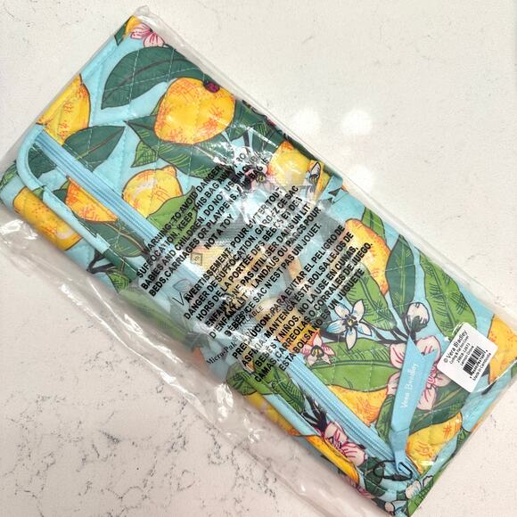 NEW VERA BRADLEY Lemon Grove & Floral Print Curling Iron / Flat Iron Cover main image 4